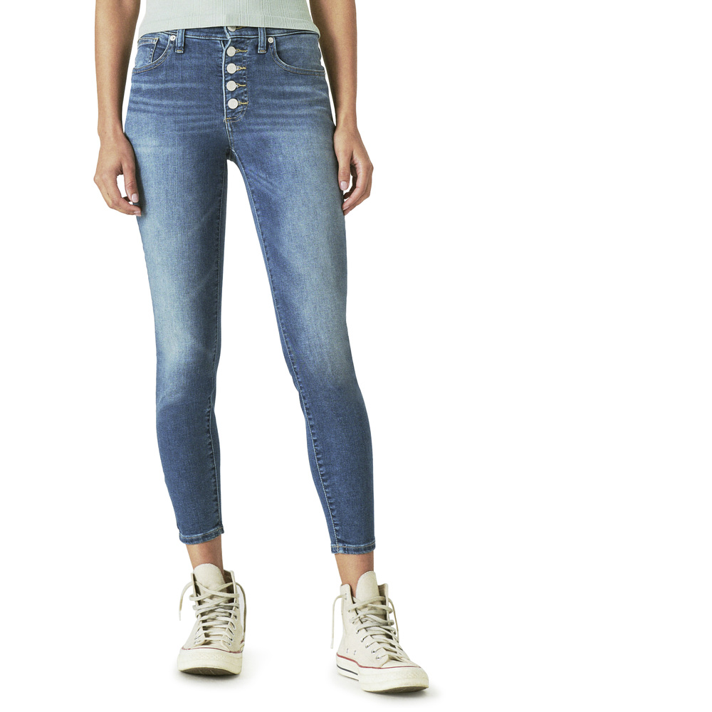 Lucky Brand Bridgette Skinny - Leafdale Cl